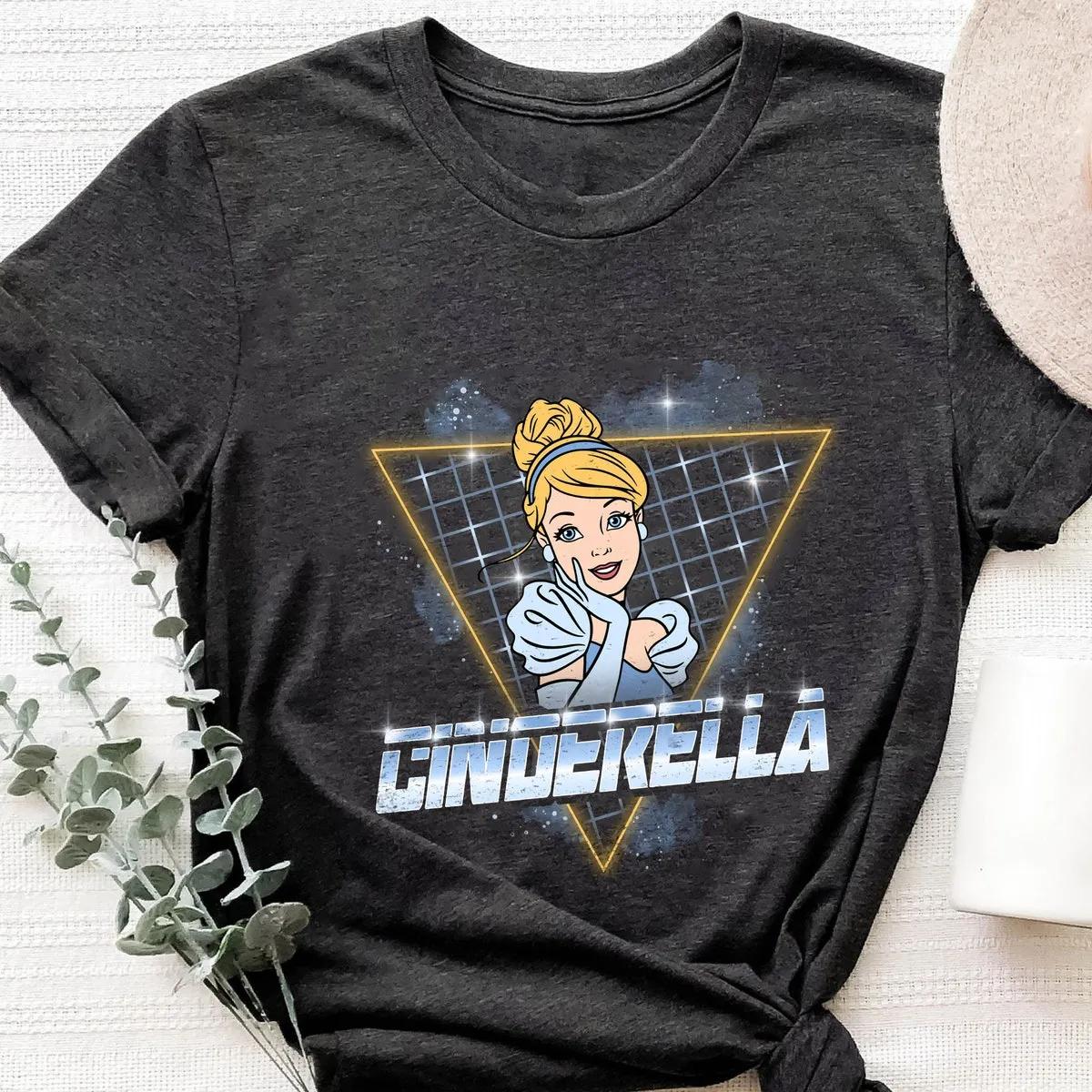 Cinderella 90s Retro Disney Princess Shirt 4 1