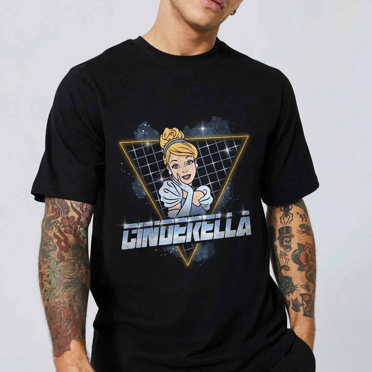 Cinderella 90s Retro Disney Princess Shirt 5 1