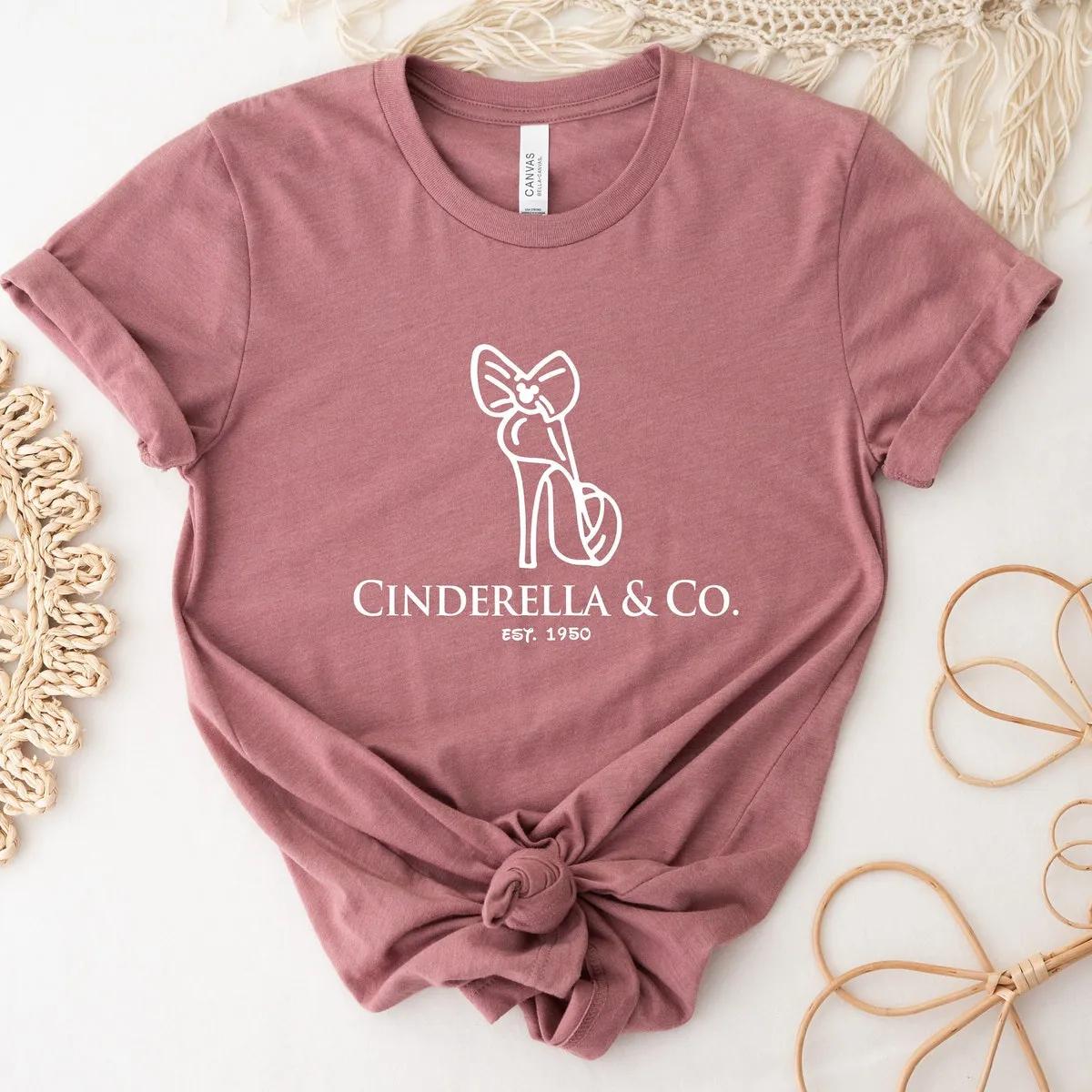 Cinderella And Co Est 1950 Shirt Disney Princess Tee 3 1