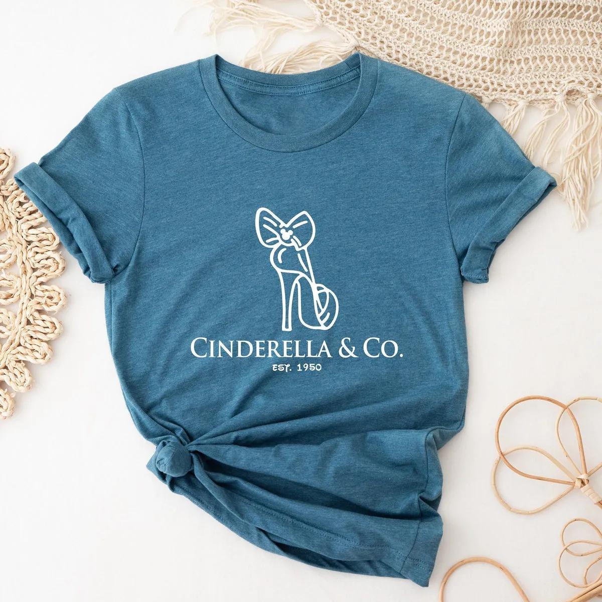 Cinderella And Co Est 1950 Shirt Disney Princess Tee 4 1