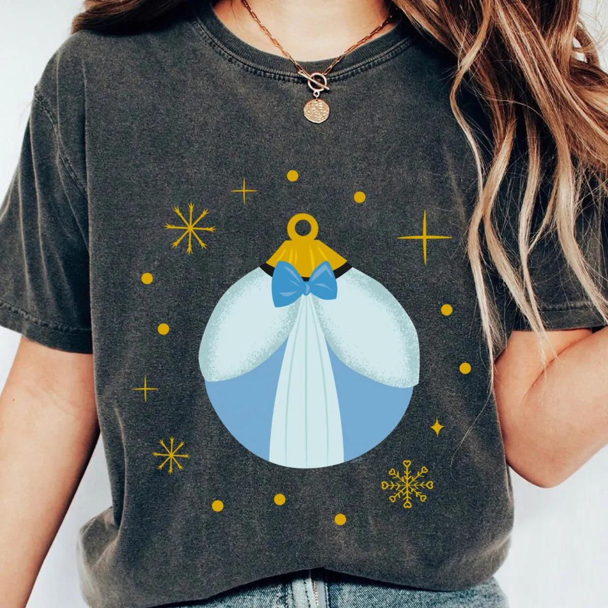 Cinderella Christmas Ornament Disney Shirt 2 1