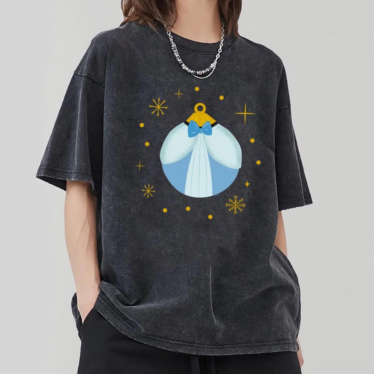 Cinderella Christmas Ornament Disney Shirt 3 1