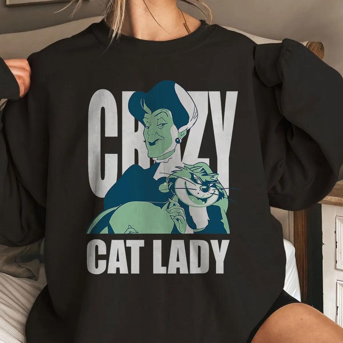 Cinderella Crazy Cat Lady Disney Shirt 2 1