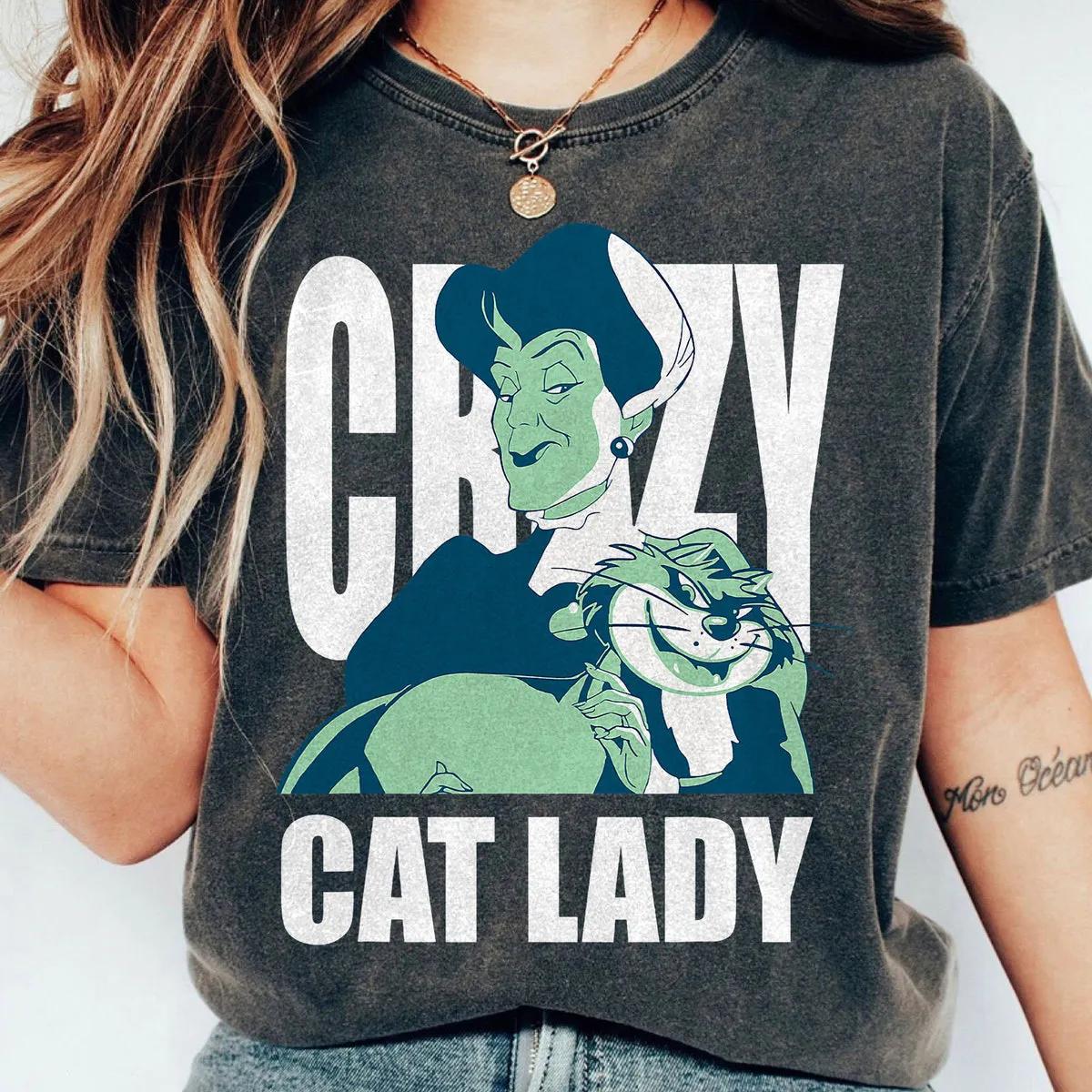 Cinderella Crazy Cat Lady Disney Shirt 3 1