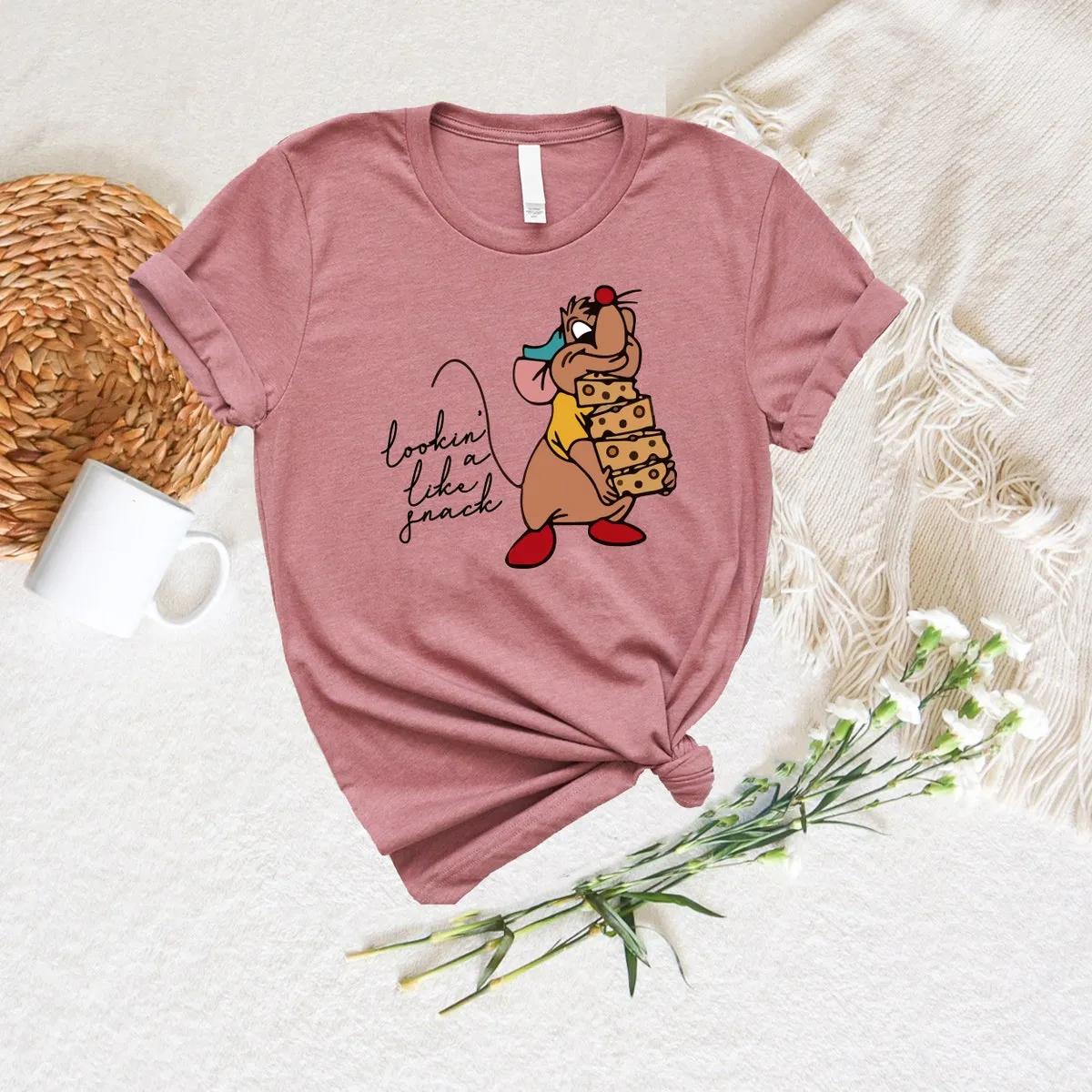 Cinderella Disney Mouse Gus Gus Shirt 4 1