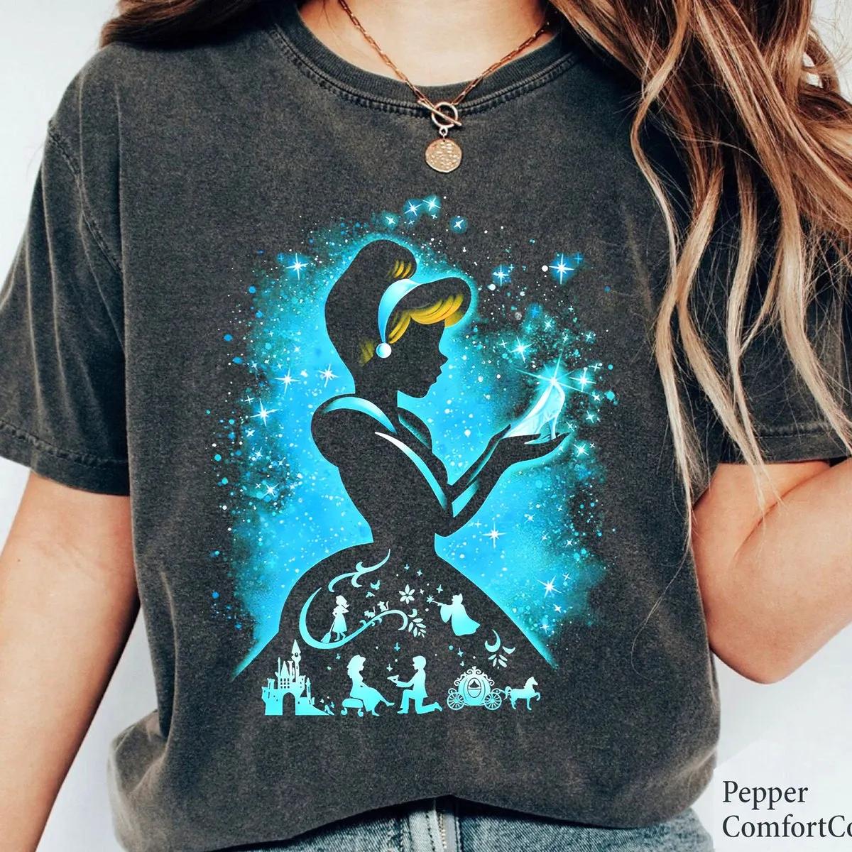 Cinderella Portrait Blue Princess Disney Shirt 1 1