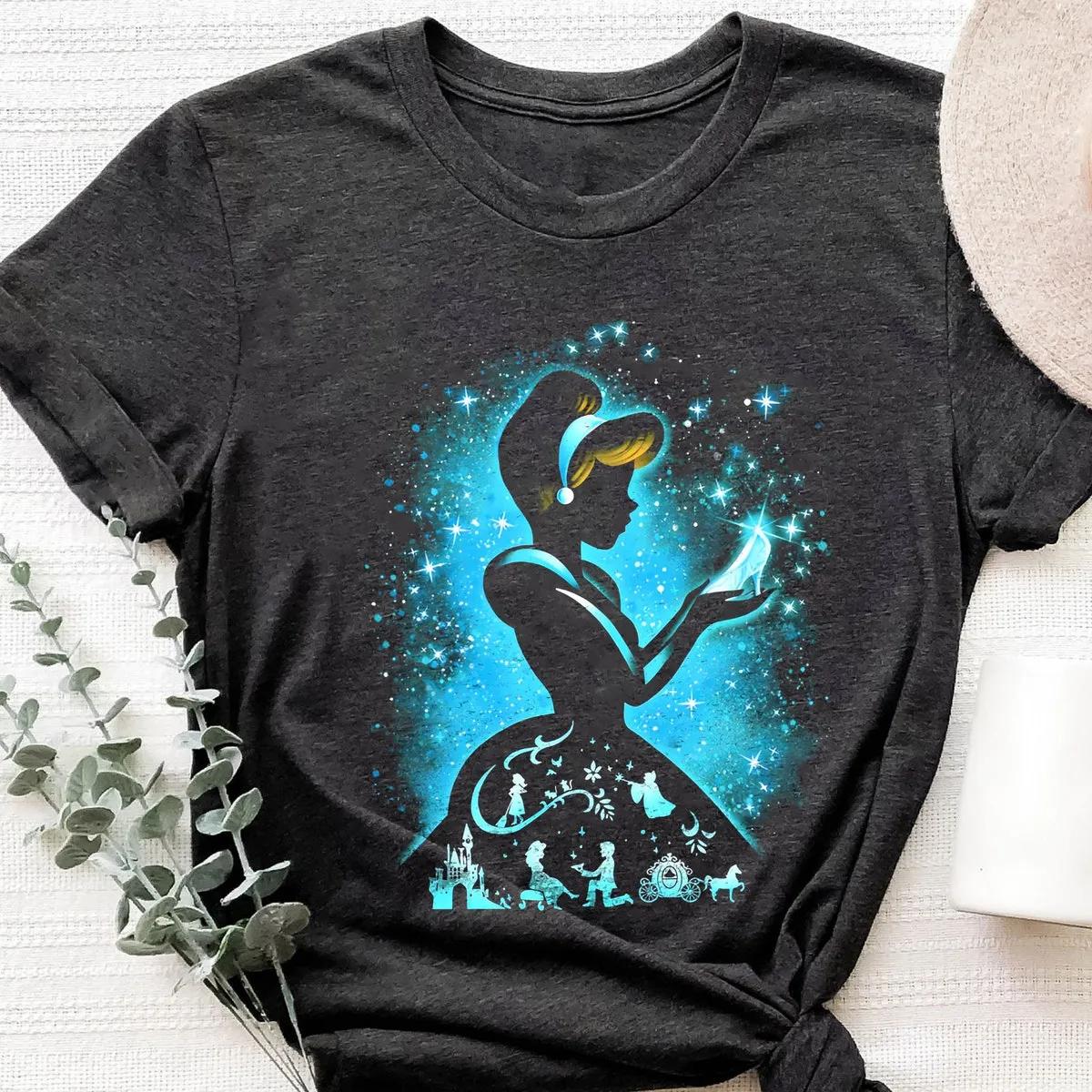 Cinderella Portrait Blue Princess Disney Shirt 2 1