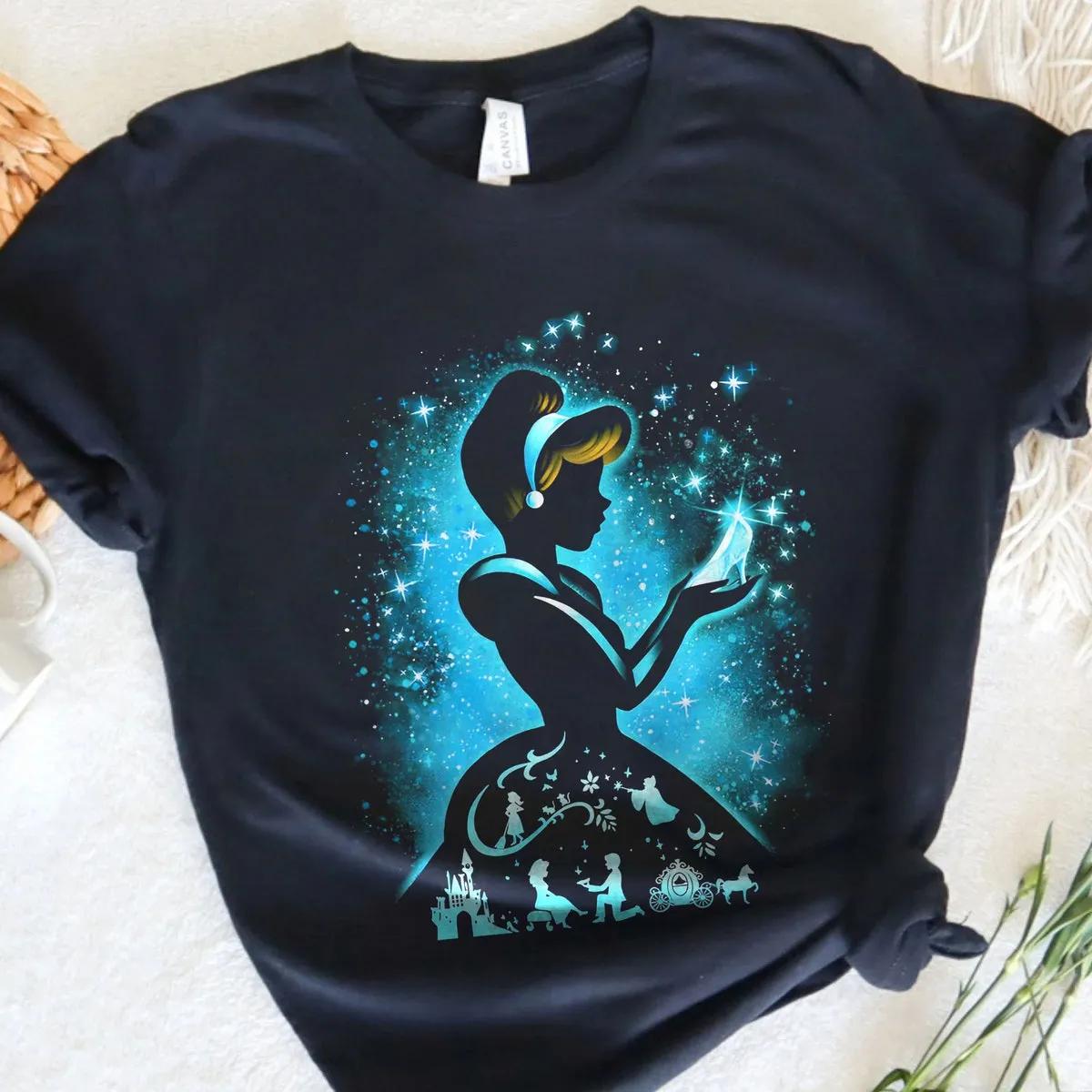 Cinderella Portrait Blue Princess Disney Shirt 3 1