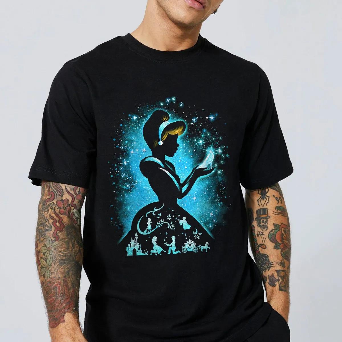 Cinderella Portrait Blue Princess Disney Shirt 4 1