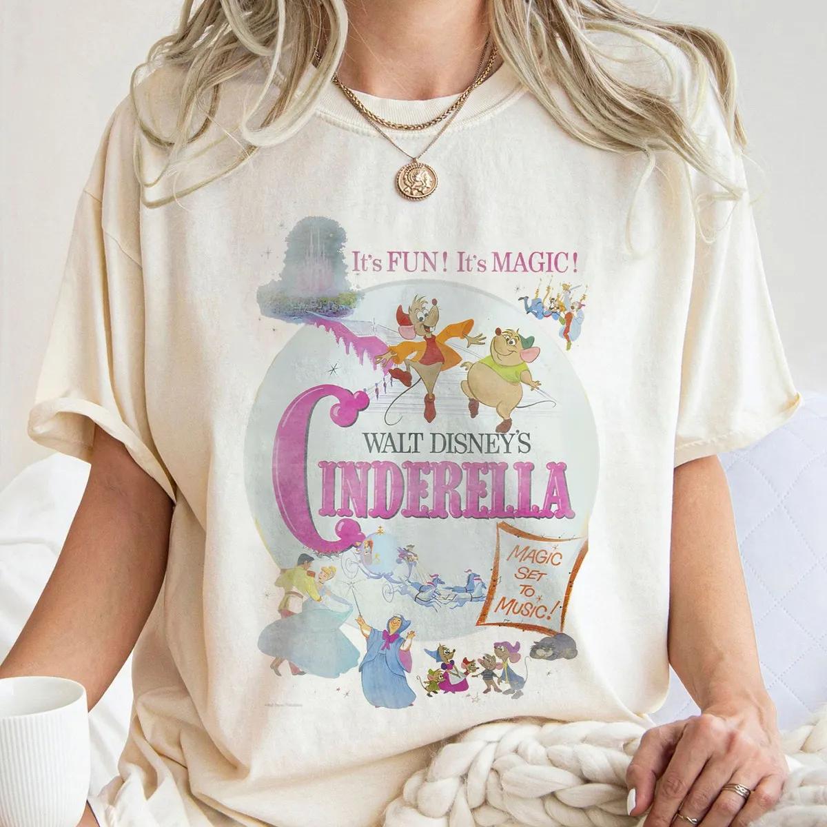 Cinderella Vintage Classic Movie Poster Shirt 1 1