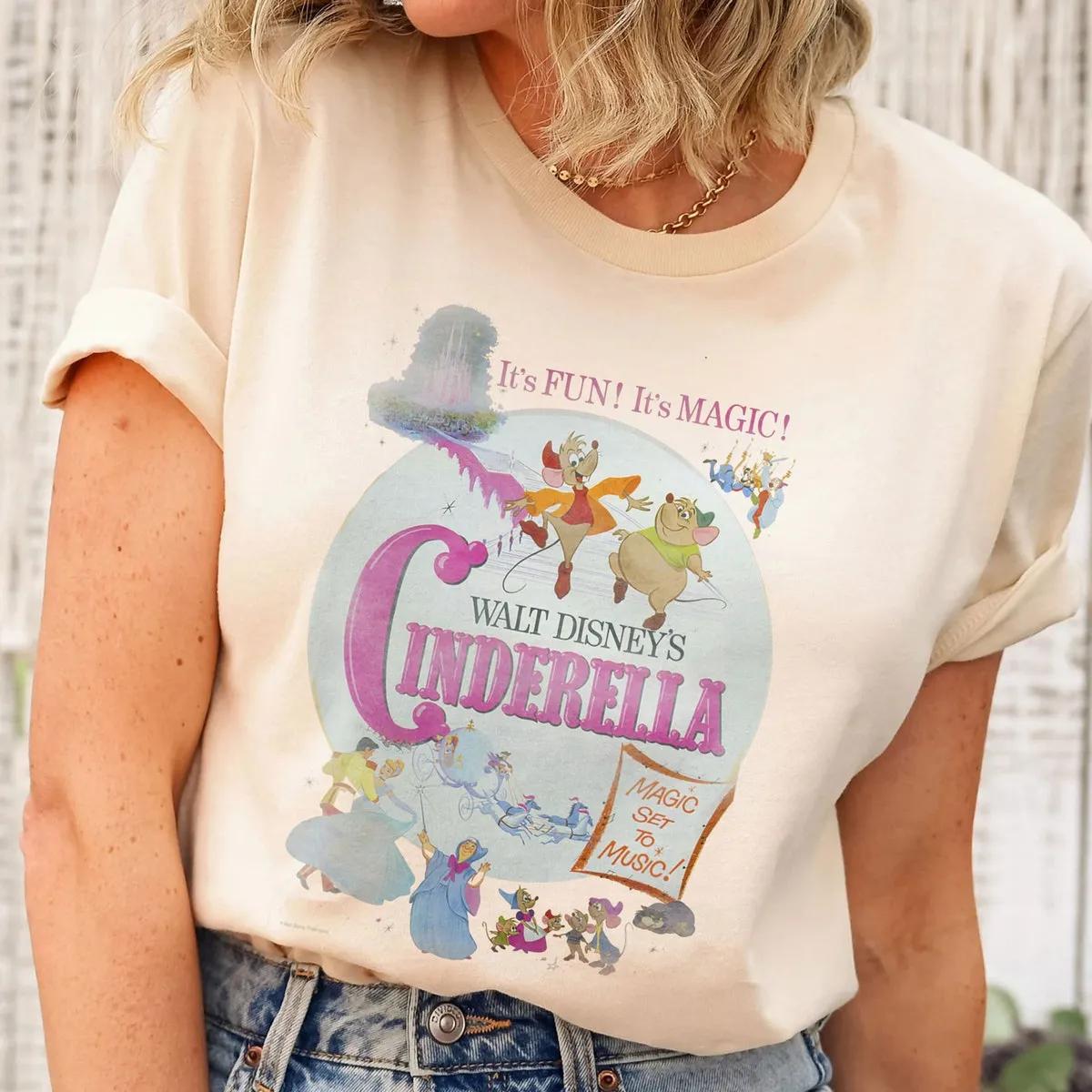 Cinderella Vintage Classic Movie Poster Shirt 4 1