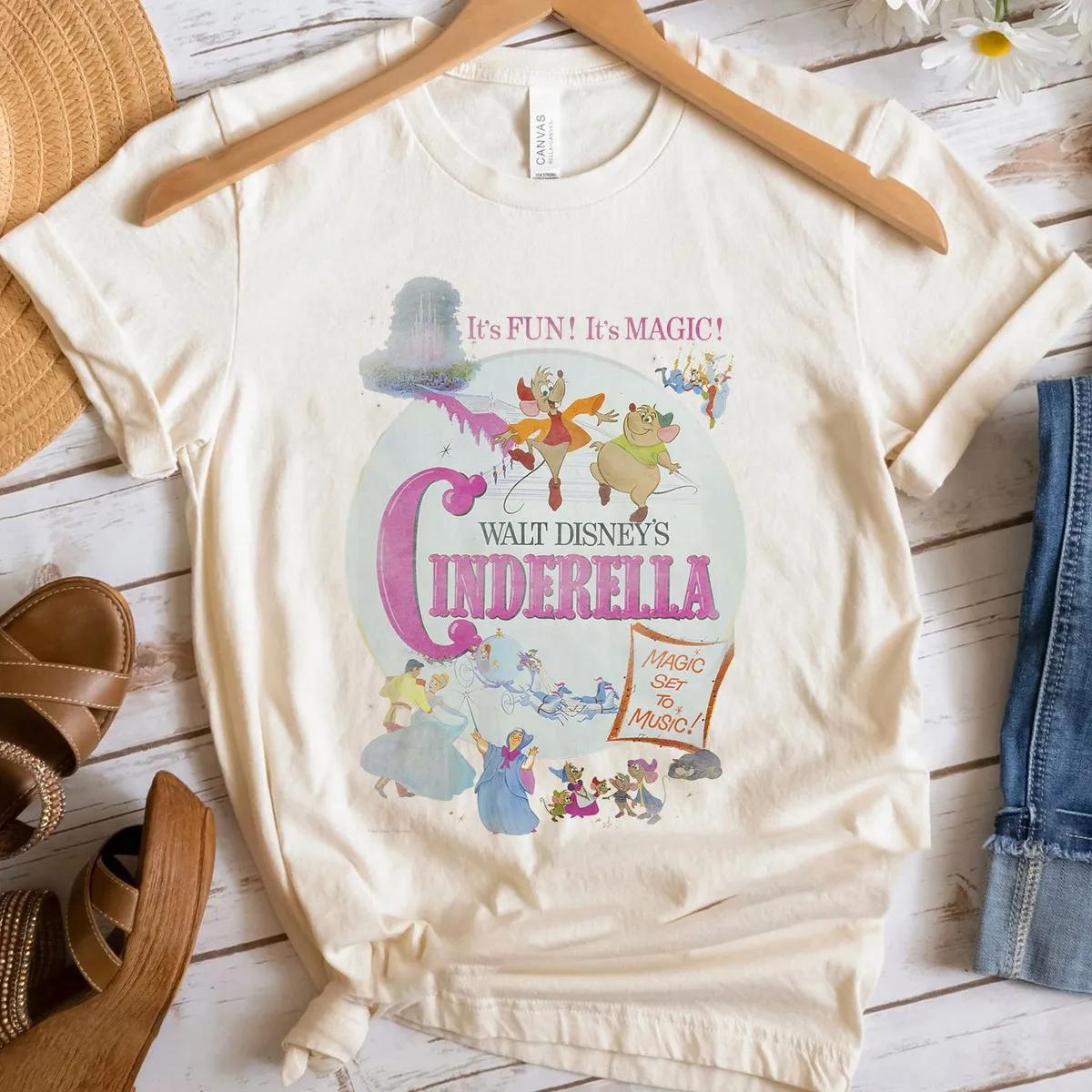 Cinderella Vintage Classic Movie Poster Shirt 5 1