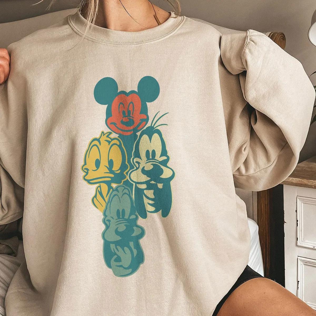 Classic Mickey Goofy Donald Pluto Shirt 2