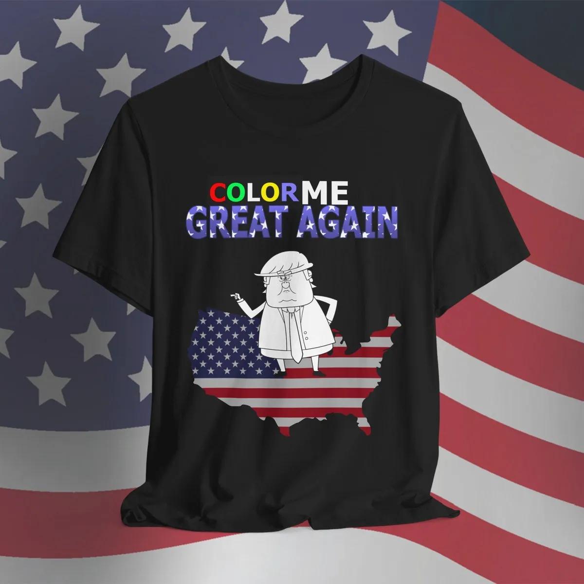 Color Me Great Again Shirt Trump Will Be Back 2024 3 1