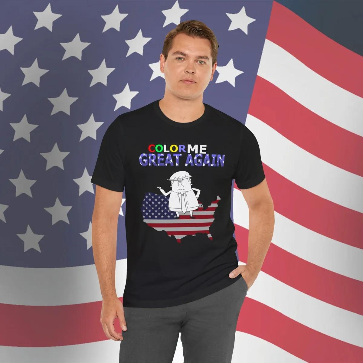 Color Me Great Again Shirt Trump Will Be Back 2024 5 1