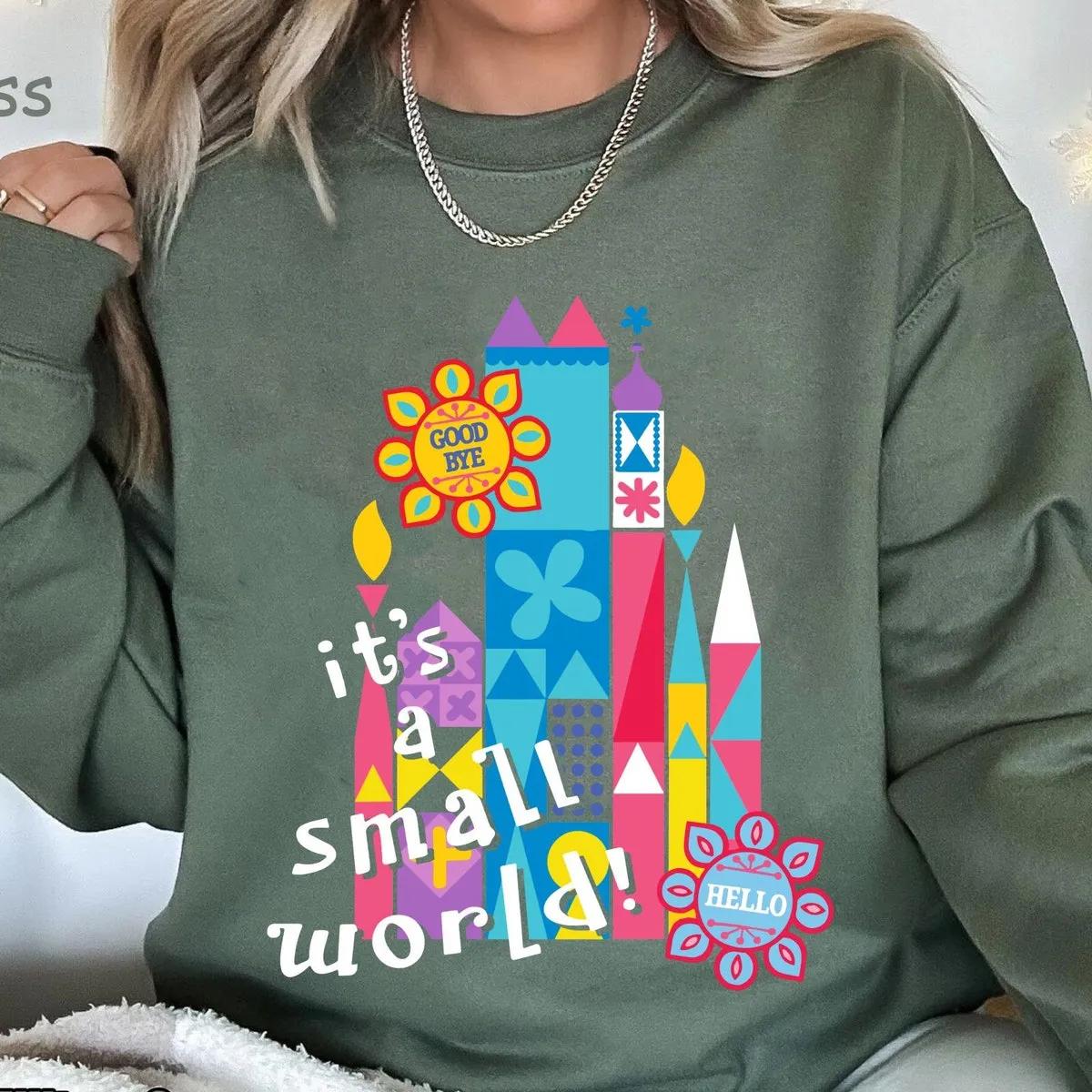 Colorful Magic Kingdom Its A Small World Shirt 6