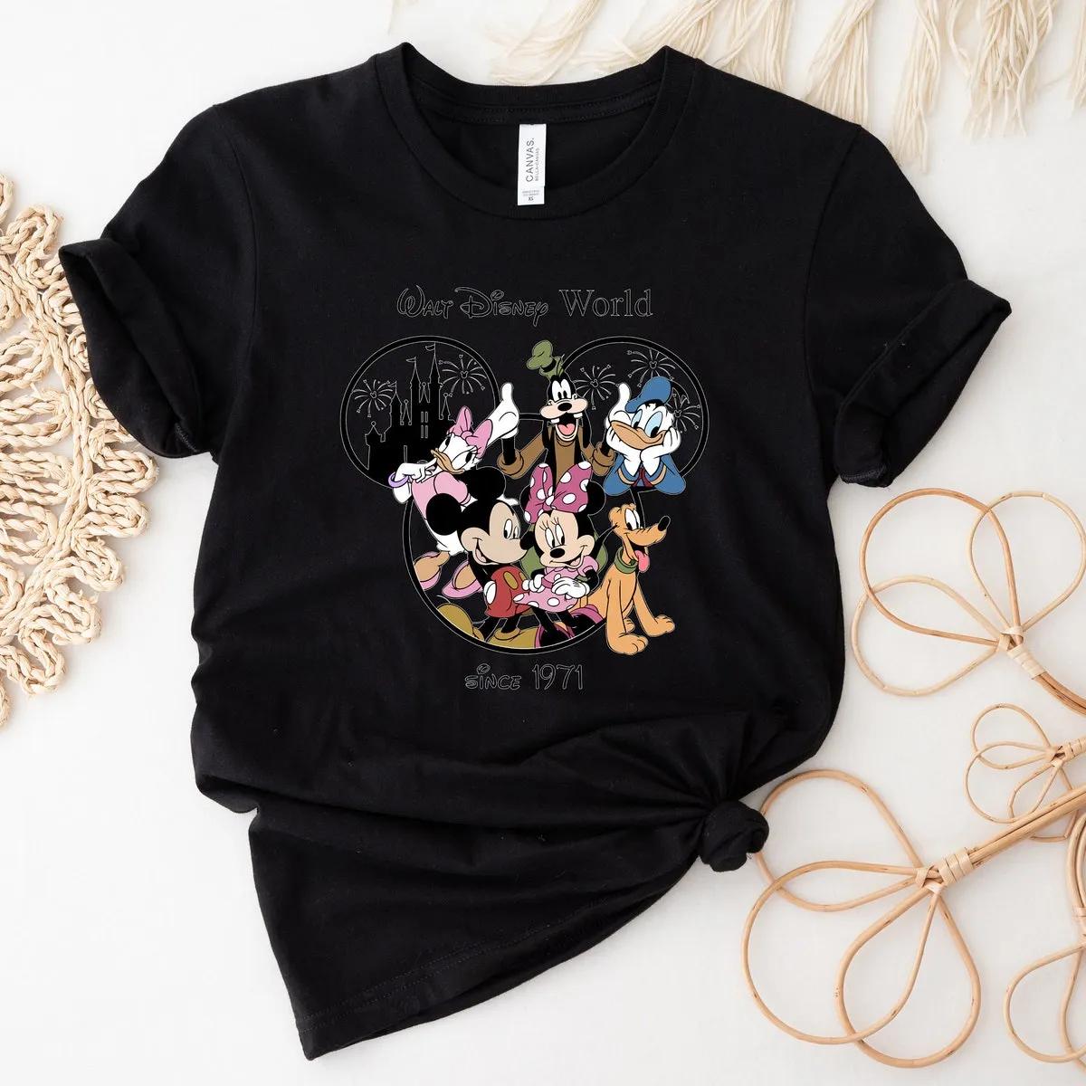 Comfort Retro Walt Disney World Est 1971 Shirt Disneyworld Est 1971 Tee 1 1