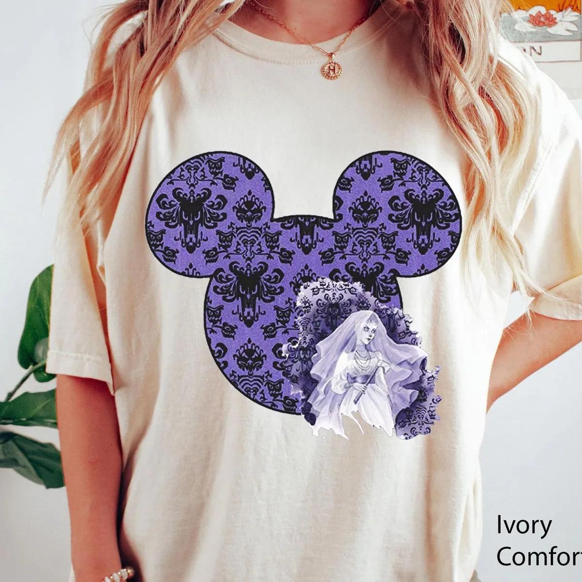 Constance Hatchaway Halloween Mickey Head Disney Shirt 3