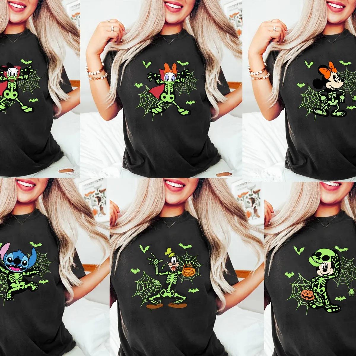 Costume Disney Halloween Shirt Disney Halloween Neon Party Tee 1 1