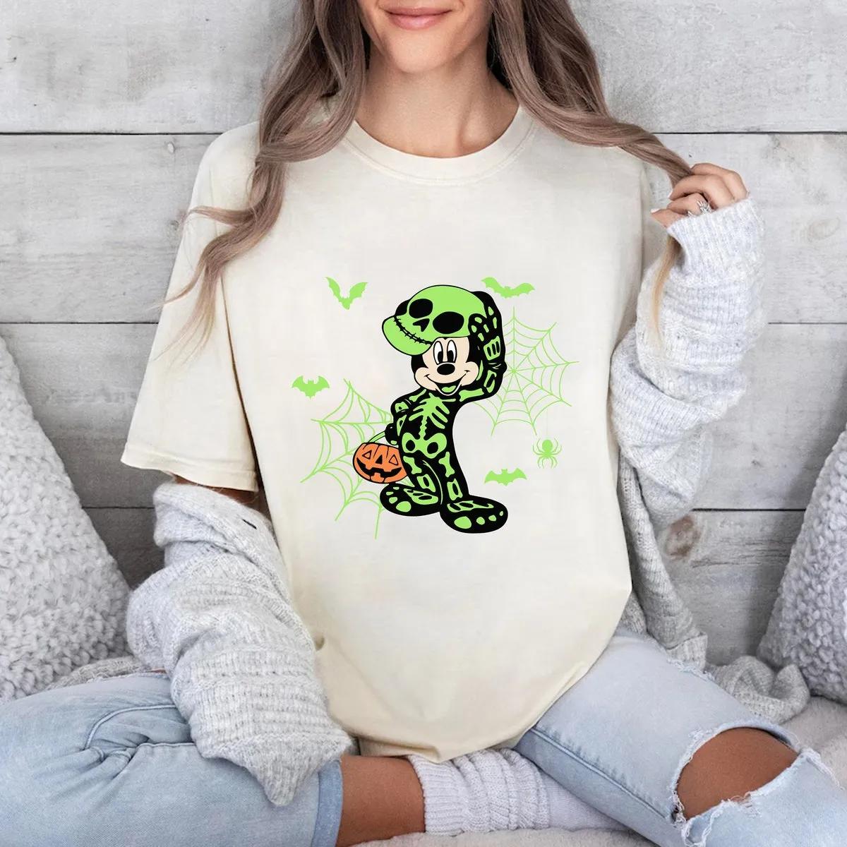 Costume Disney Halloween Shirt Disney Halloween Neon Party Tee 5 1