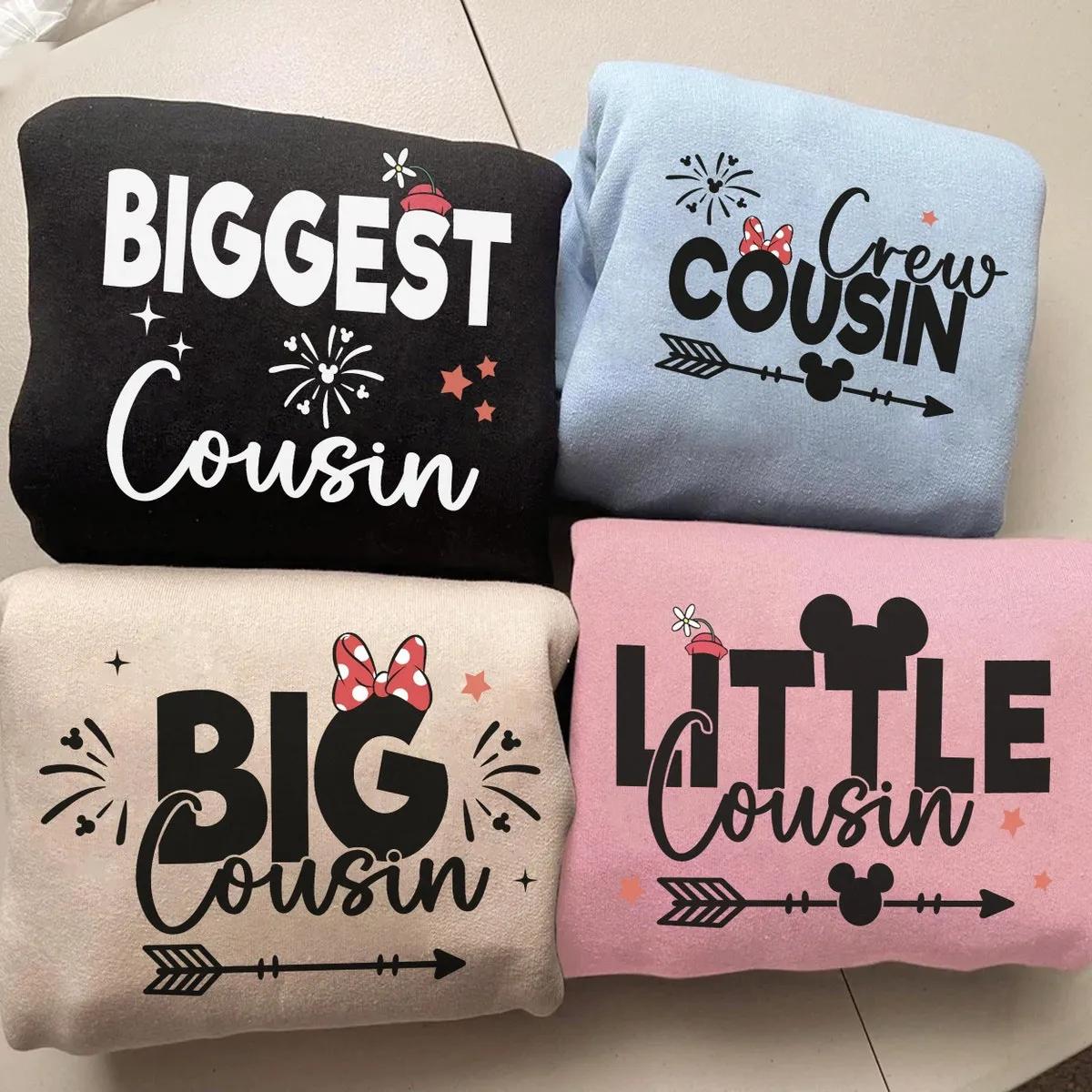 Cousin Crew Shirt Big Cousin Little Cousin Tee 1