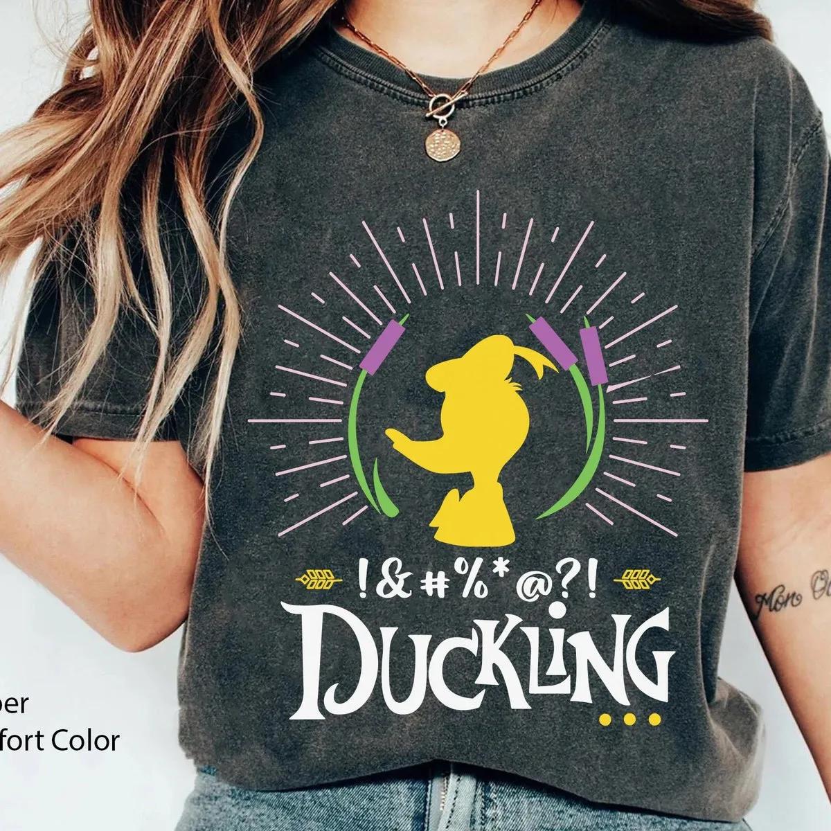 Crossover Donald Duck and Tangled The Snuggly Duckling Shirt 3