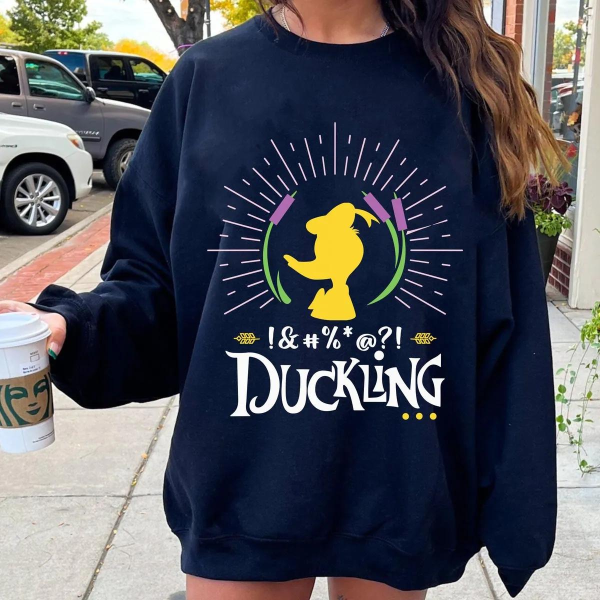 Crossover Donald Duck and Tangled The Snuggly Duckling Shirt 5