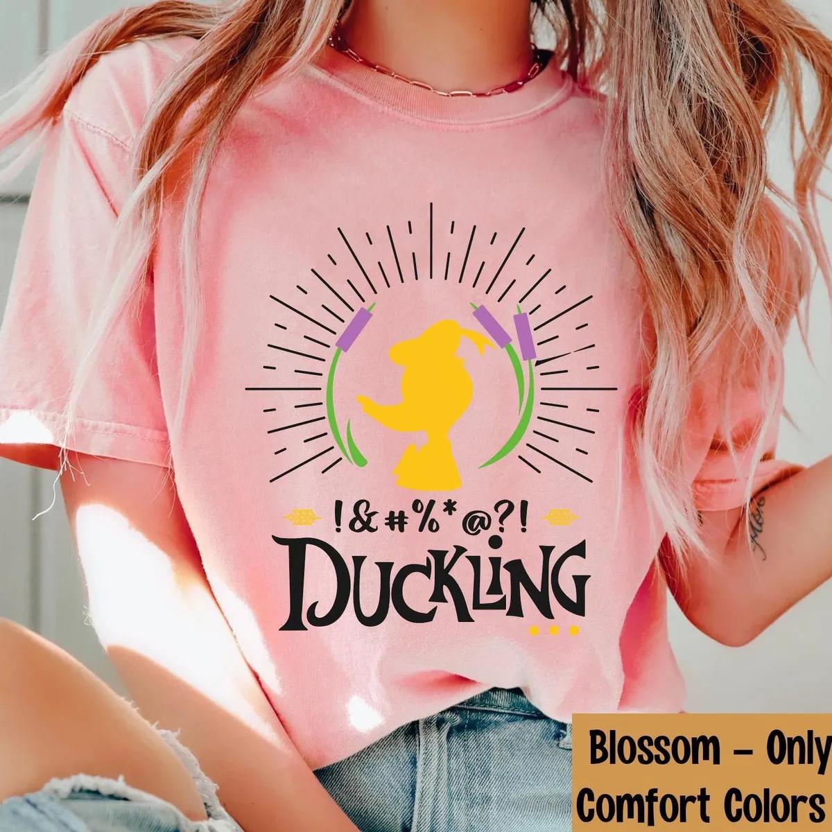 Crossover Donald Duck and Tangled The Snuggly Duckling Shirt 6