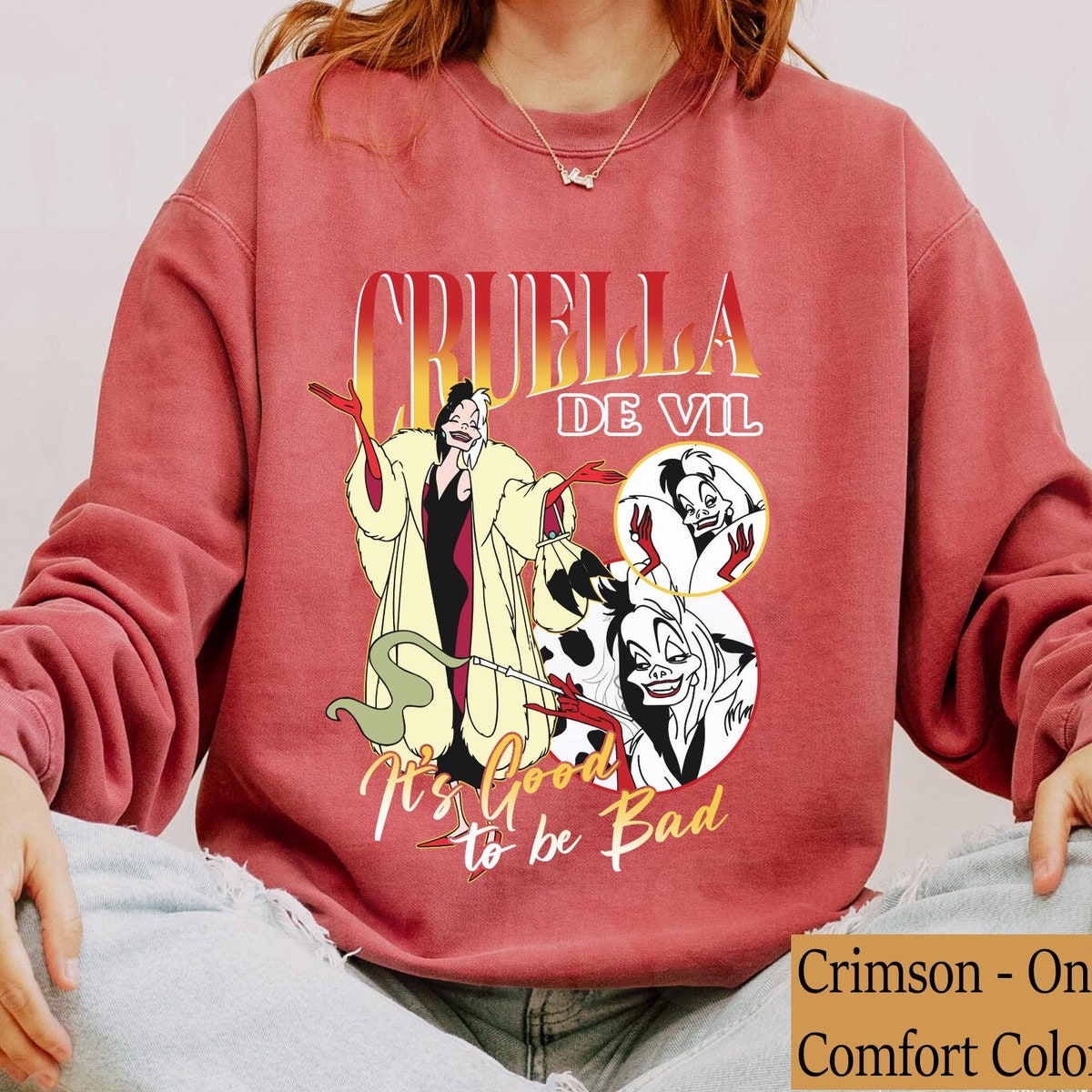 Cruella De Vil Its Good To Be Bad Disney Shirt 3 1