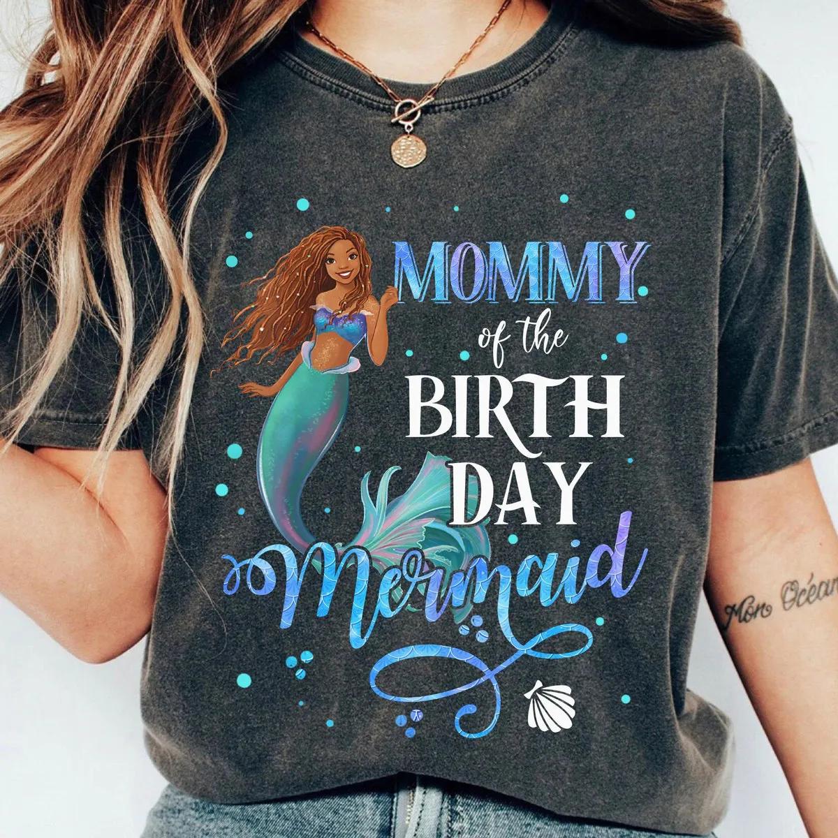 Custom Ariel Princess Birthday Disney Shirt 1 1