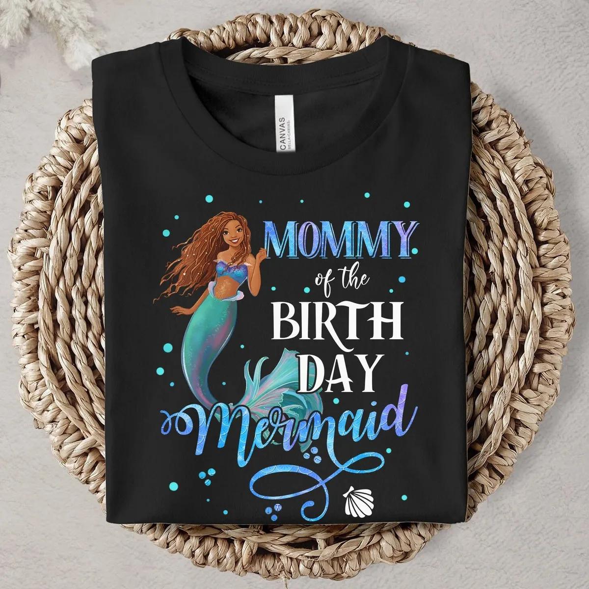 Custom Ariel Princess Birthday Disney Shirt 3 1