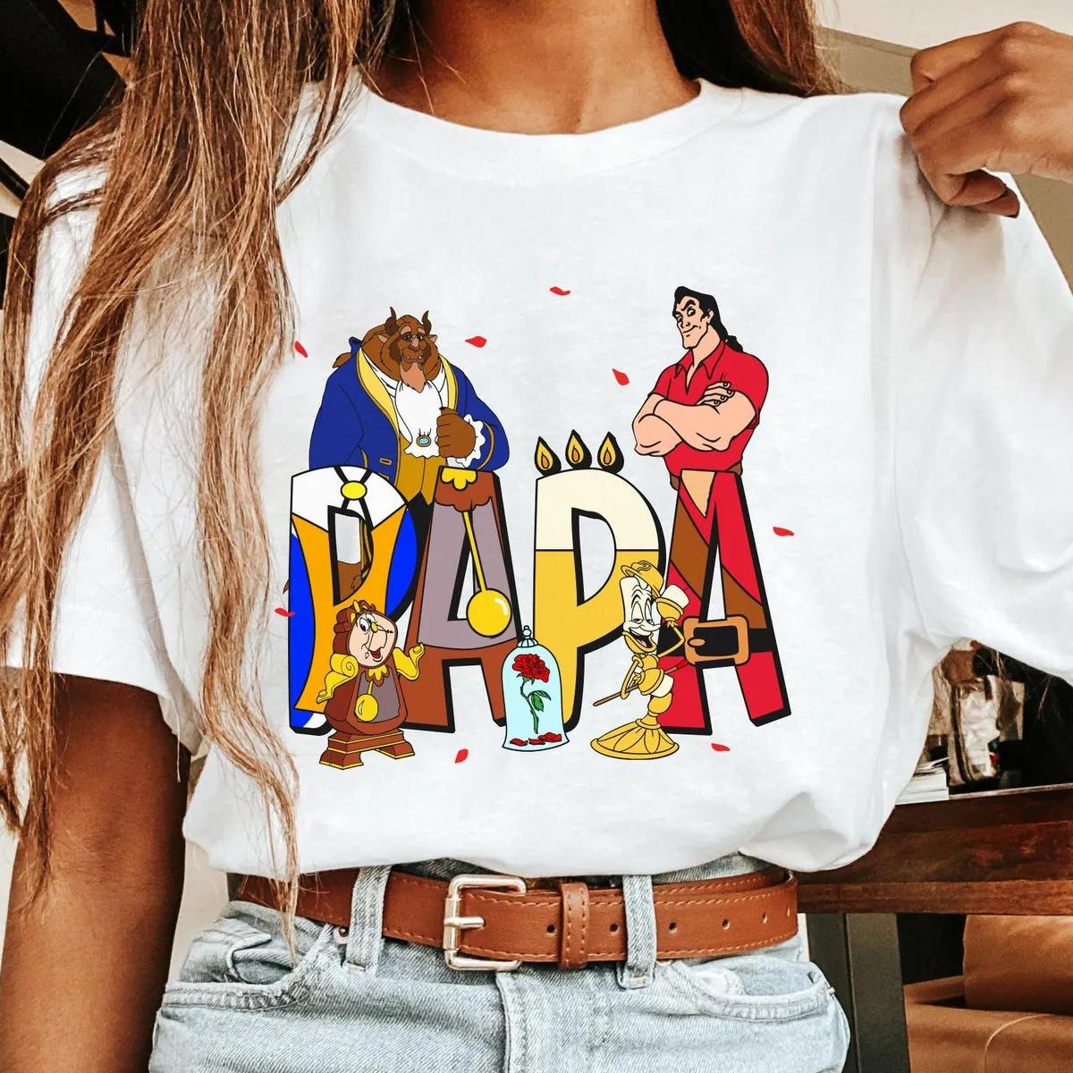 Custom Beauty and The Beast Matching Shirt 1