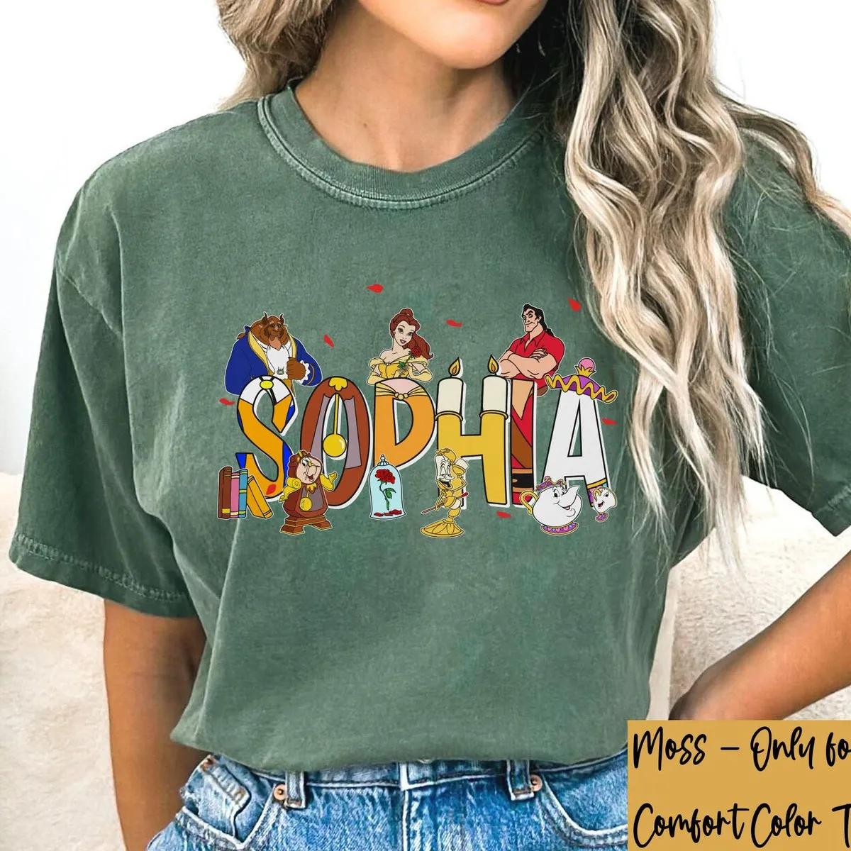 Custom Beauty and The Beast Matching Shirt 6