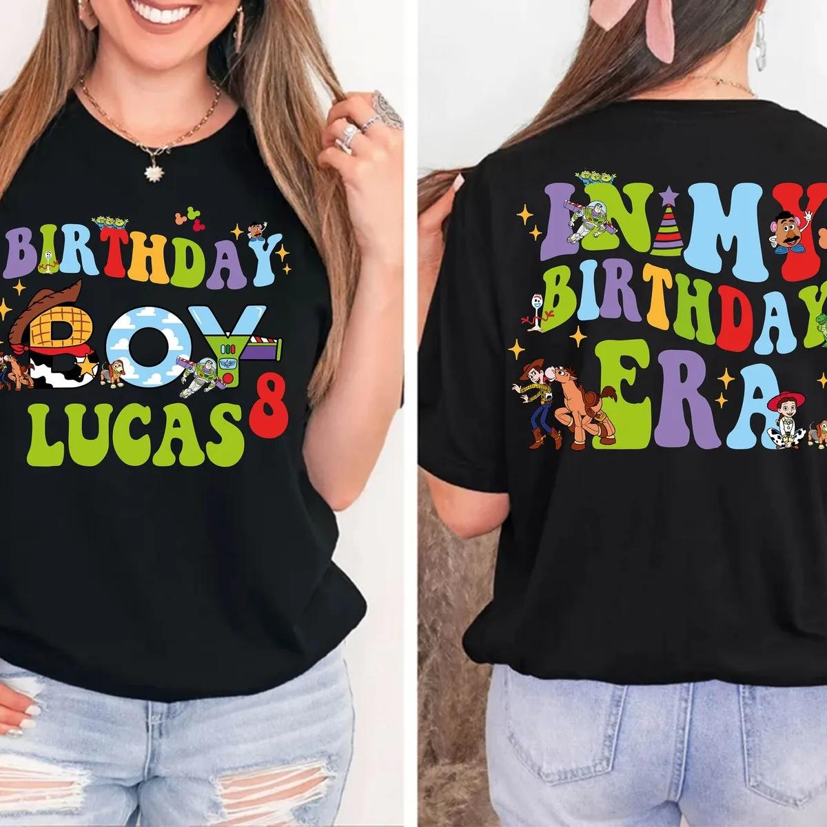 Custom Birthday Disney Shirt In My Birthday Era Tee 1 1