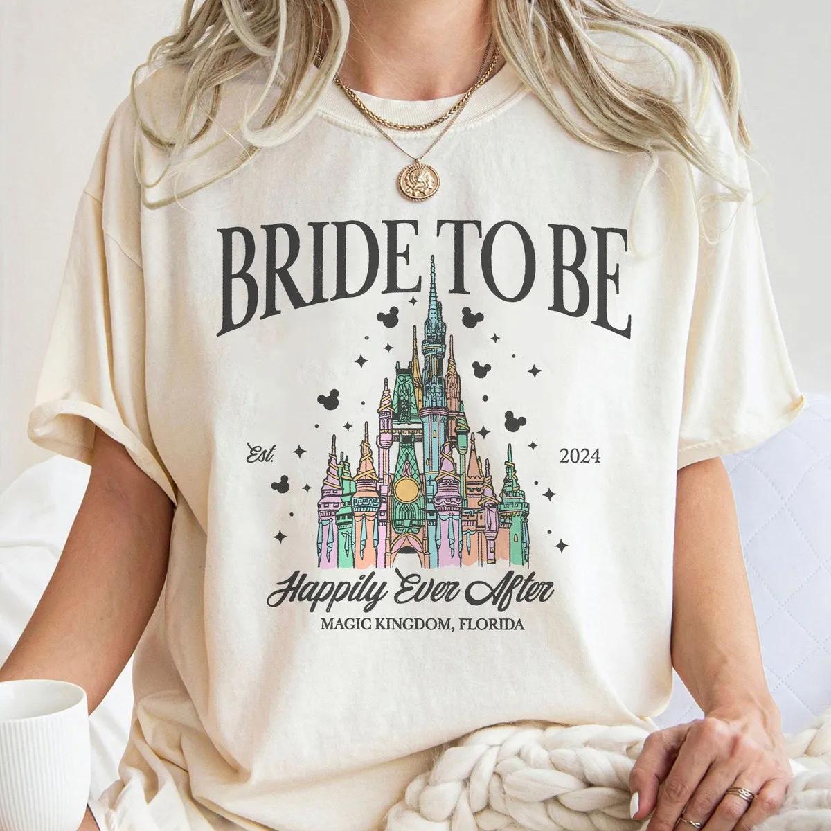 Custom Disney Bachelorette Party Bride To Be Shirt 5 1