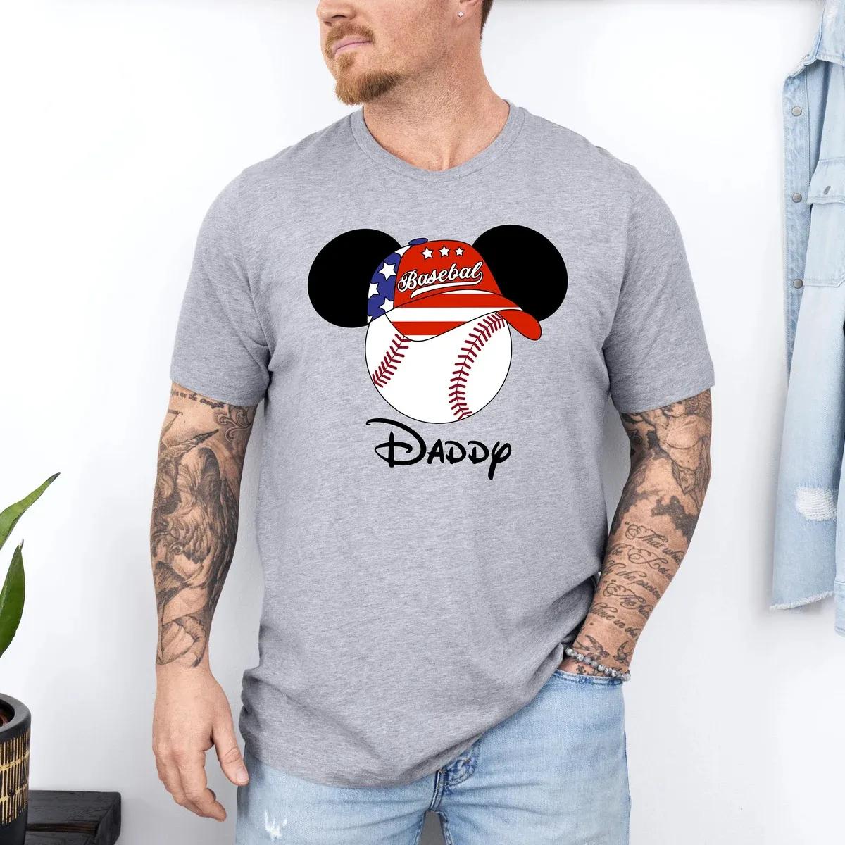 Custom Disney Baseball Shirt Personalized Family Matching Tee 2 1