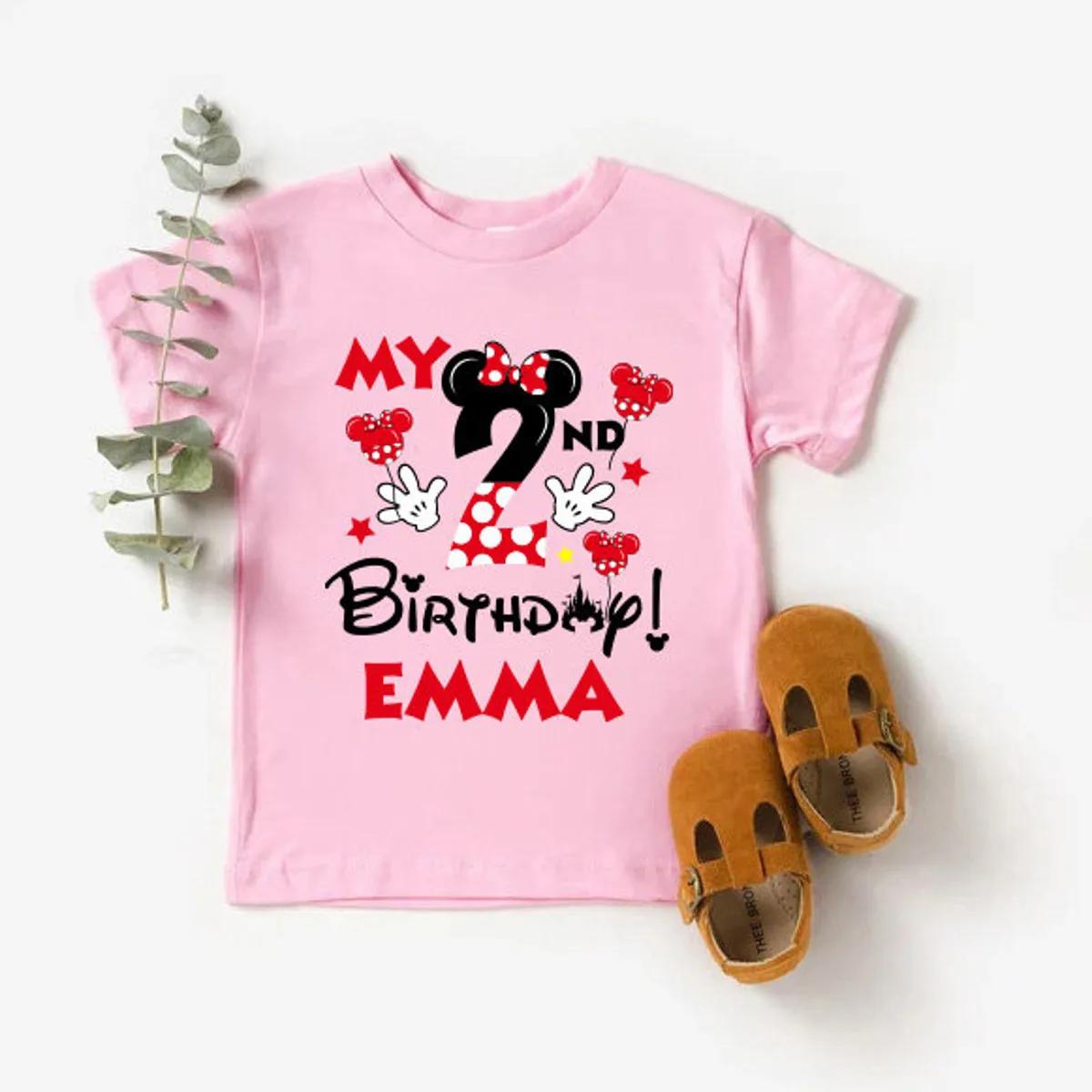 Custom Disney Birthday Shirt Minnie Mickey Matching Disney Birthday 2 1