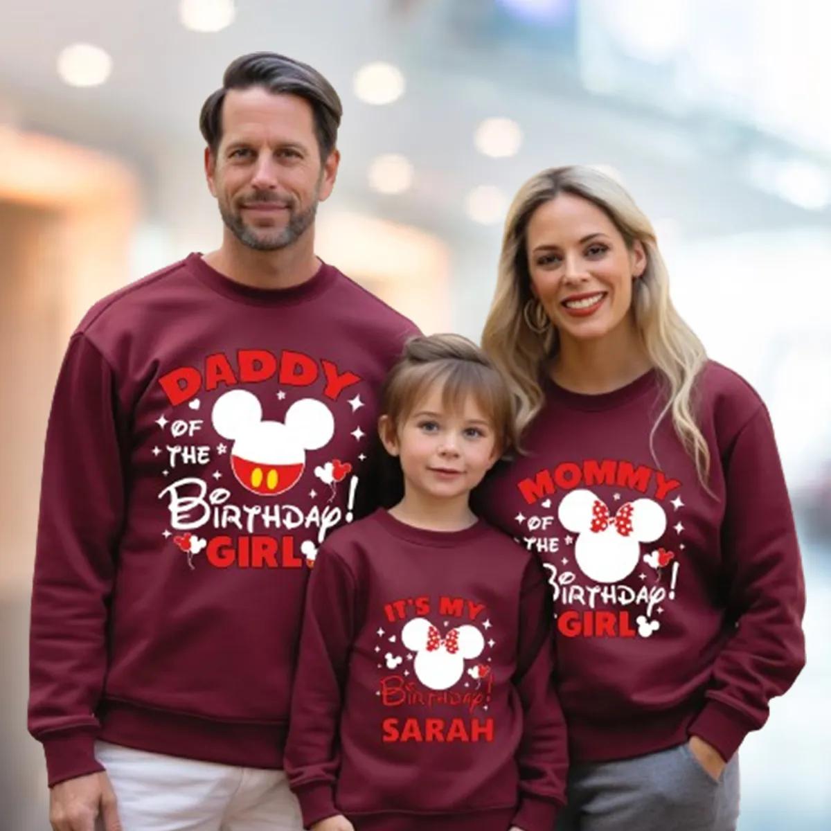 Custom Disney Birthday Shirt Personalized Family 6 1