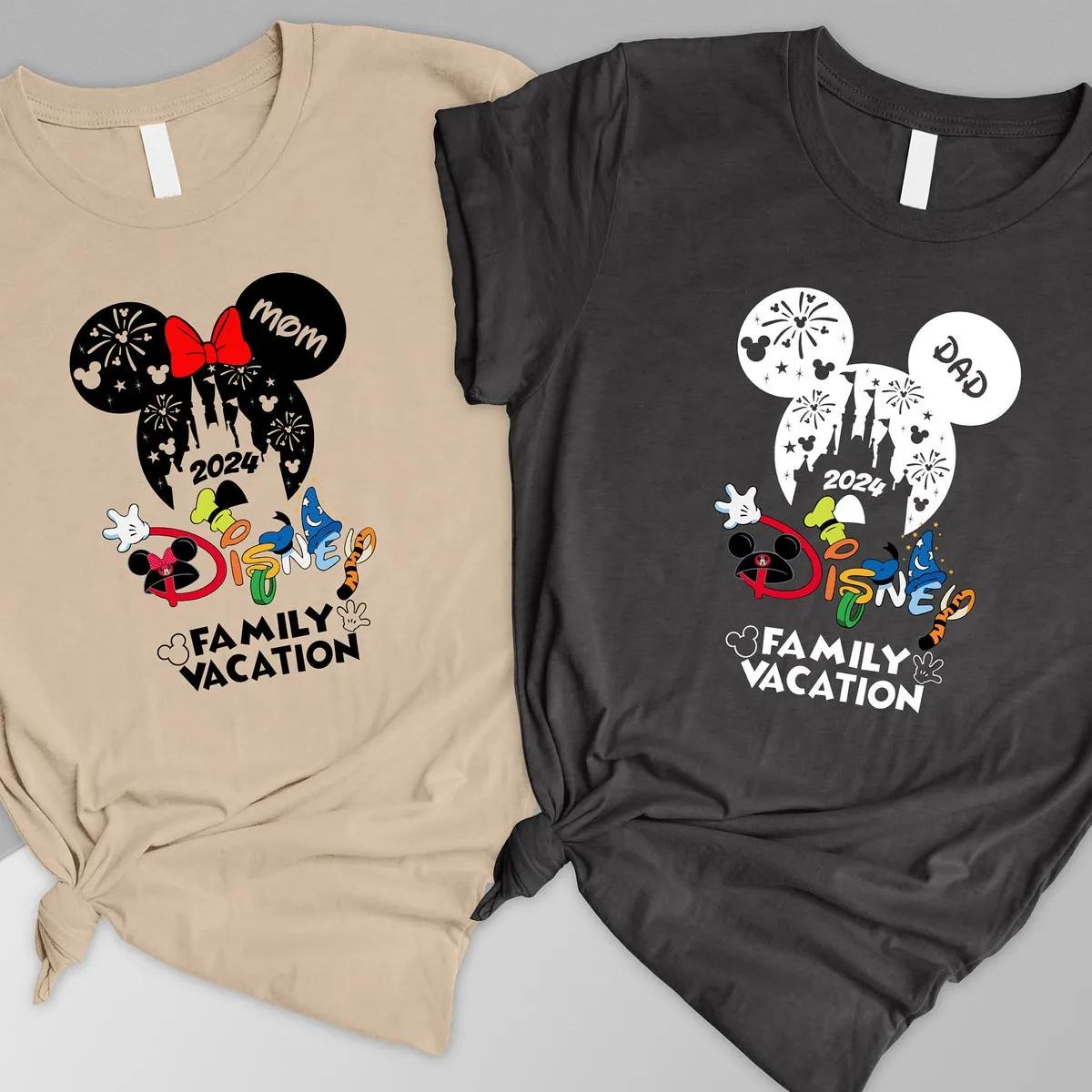 Custom Disney Family Vacation Shirt Family Disneyworld Tee 4 1