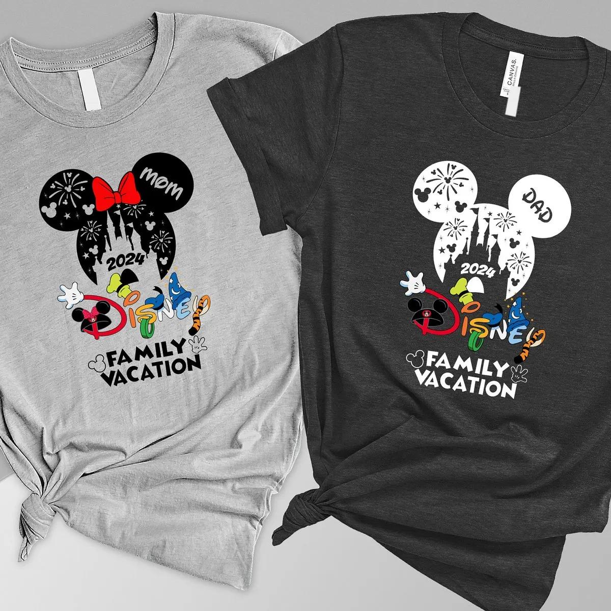 Custom Disney Family Vacation Shirt Family Disneyworld Tee 5 1