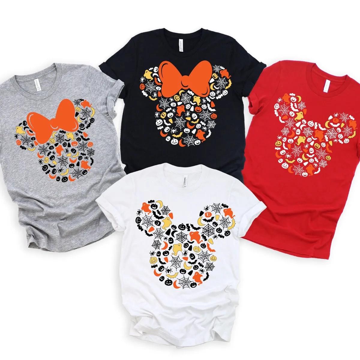 Custom Disney Mickey Minnie Halloween Shirt 2