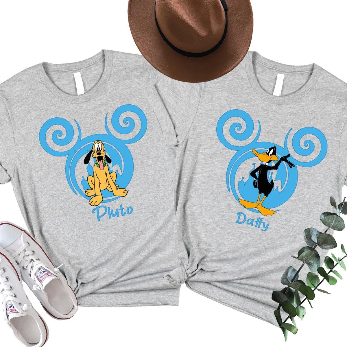 Custom Disney Mickey Mouse Shirt Disney Donald Goofy Pluto Tee 2 1