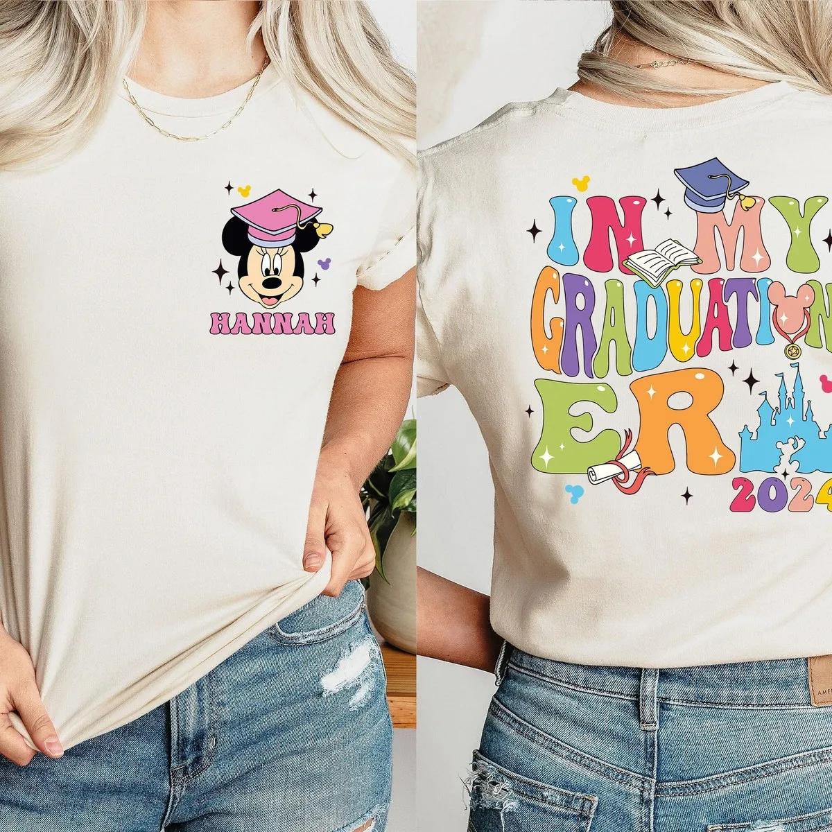 Custom Disney Senior Shirt Minnie Graduate Tee 4 1