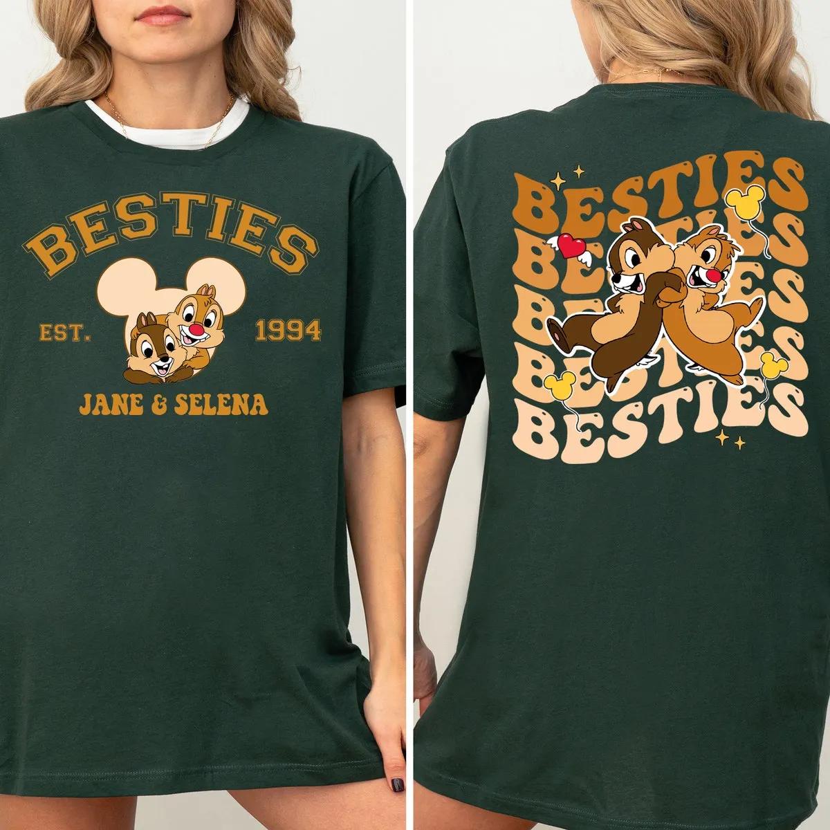 Custom Disney Shirt Disney Chip Dale Besties Tee 3 1