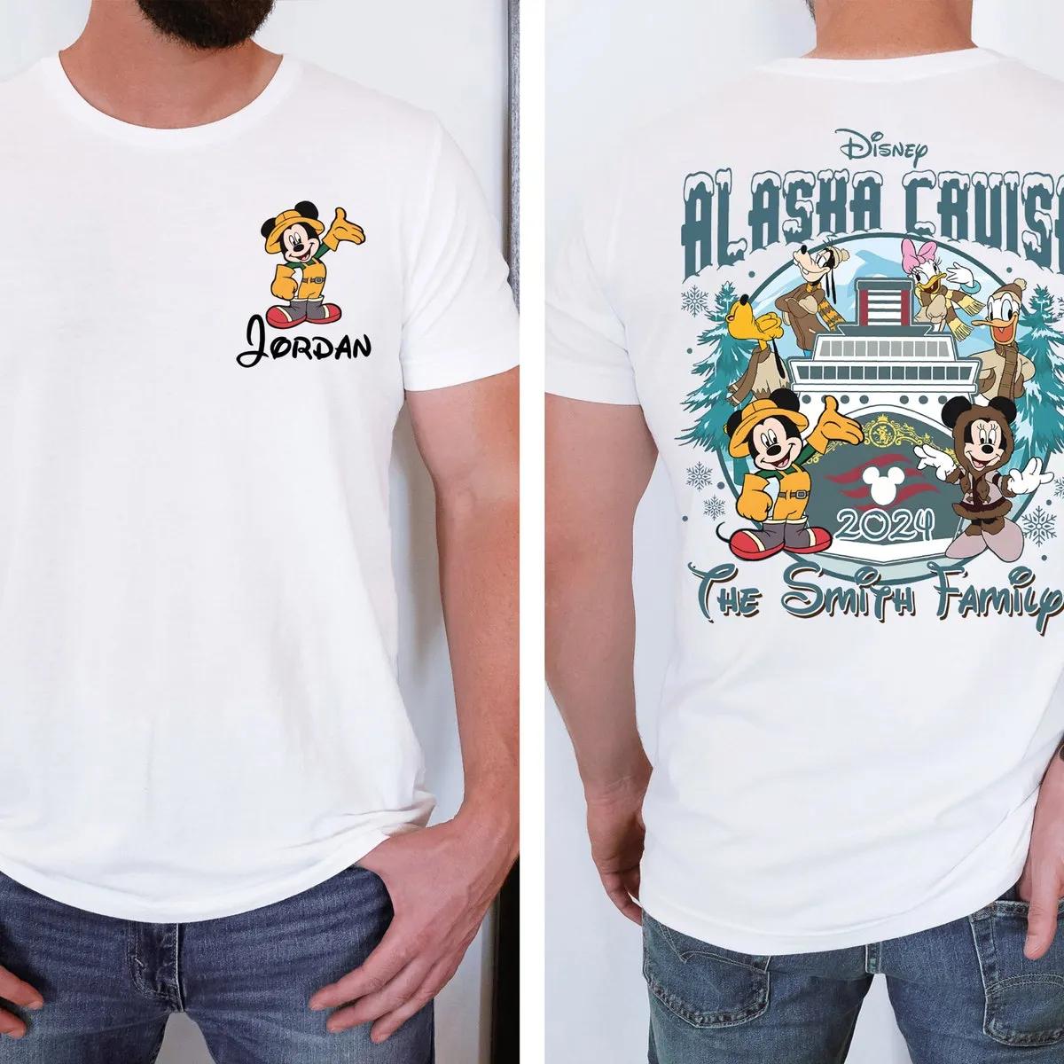 Custom Disney Shirt Mickey Friends Alaska Cruise Crew Tee 1 1