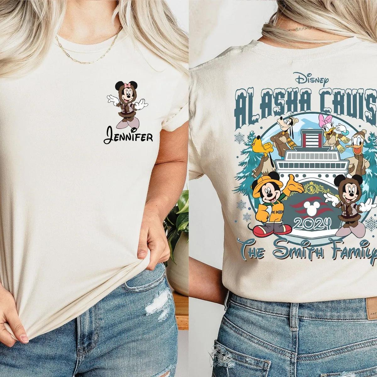 Custom Disney Shirt Mickey Friends Alaska Cruise Crew Tee 4 1