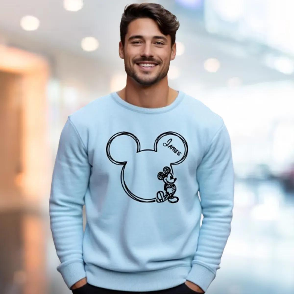 Custom Disney Shirt Personalized Minnie Mickey Matching Tees 4 1