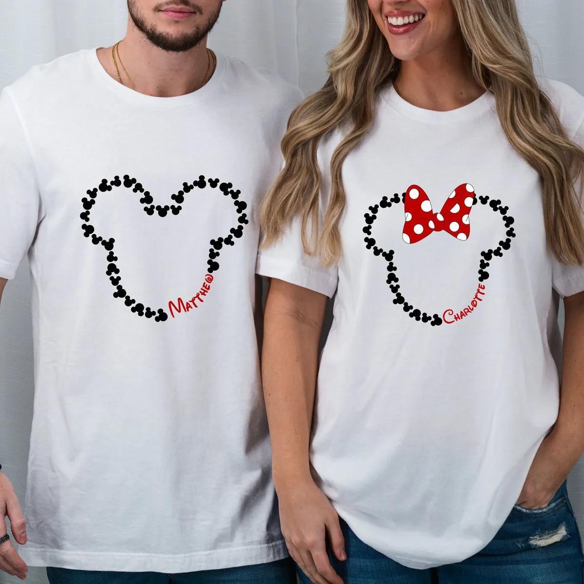 Custom Disney Trip 2024 Shirt Minnie And Mickey 2024 Tee 1 1