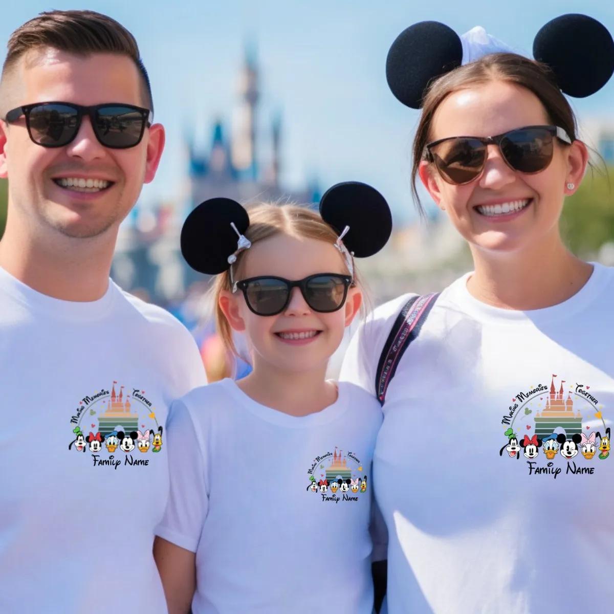 Custom Disney Trip Matching Family Shirt Personalized Disney Tee 1 1