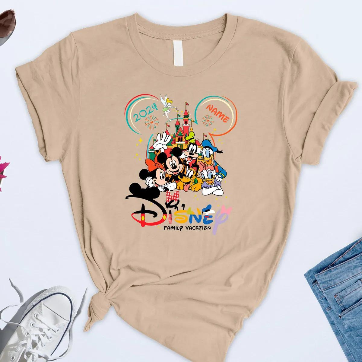 Custom Disneyland Shirt Matching Family Tee 4 1